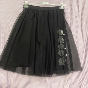 Diadora Shirt And Shorts With Tool Skirt